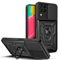 Etui Galaxy M33 5G Tech-protect Camshield Pro Black Case Czarne