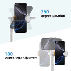 SELFIE STICK STATYW TECH-PROTECT BLUETOOTH BIAŁY L09S 