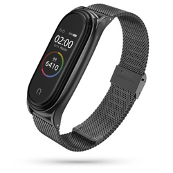 Bransoleta Xiaomi Mi Band 5 TECH-PROTECT Milaneseband Czarny