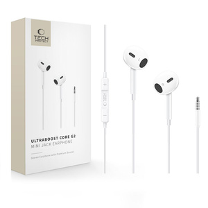 TECH-PROTECT ULTRABOOST MINI JACK EARPHONE CORE G2 WHITE