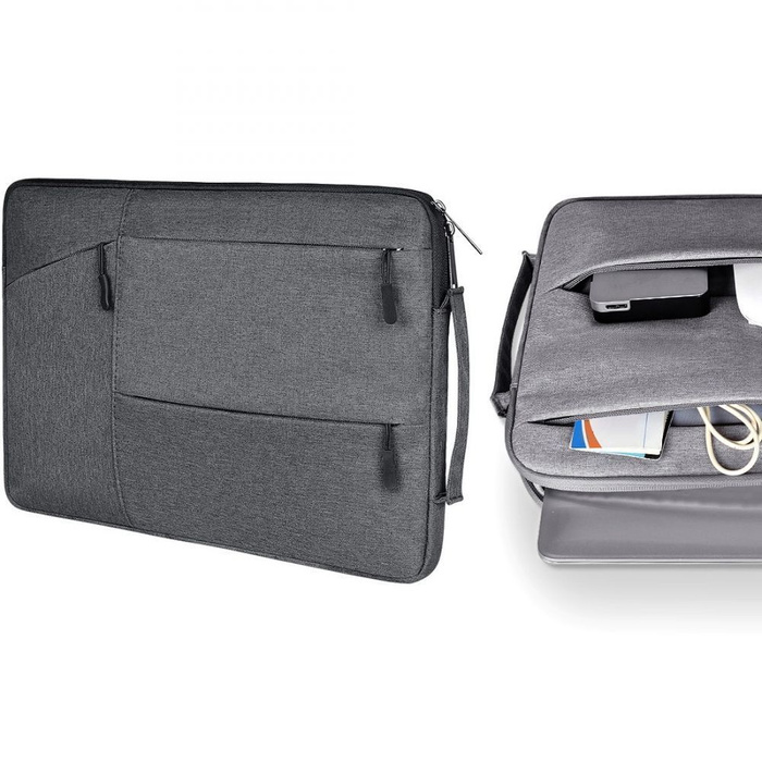 Etui Macbook Air/PRO 13 TECH-PROTECT Pocket Case Szare ciemnoszary