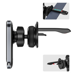 Uchwyt MM15W-V2 Tech-Protect Magnetic Magsafe Vent Car Mount Wireless Charger 15W czarny