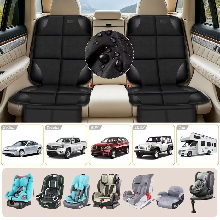 POKROWIEC SAMOCHODOWY TECH-PROTECT UCA200 BABY SEAT & DOG COVER WODOODPORNY CZARNY