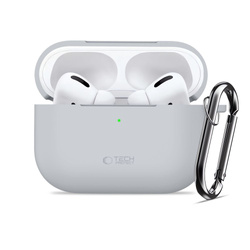 TECH-PROTECT SILICONE HOOK APPLE AIRPODS PRO 3 CRAYON GREY