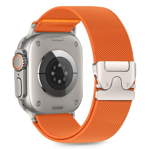 TECH-PROTECT NYLON CLASP APPLE WATCH 6 / 7 / 8 / 9 / 10 / SE / ULTRA 1 / 2 (44 / 45 / 46 / 49 MM) ORANGE