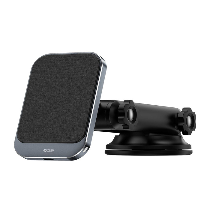 Uchwyt MM15W-V2 Tech-Protect Magnetic Magsafe Dashboard Car Mount Wireless Charger 15W czarny
