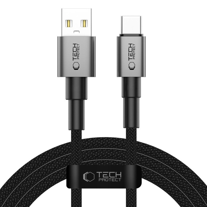 TECH-PROTECT ULTRABOOST DNA TYPE-C CABLE 15W/3A 200CM IRON GREY