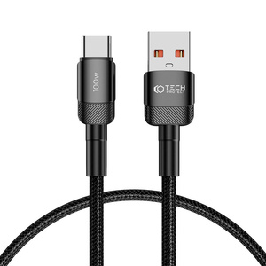 Kabel USB-C Ultraboost Evo Tech-protect 100w/5a 50cm czarny