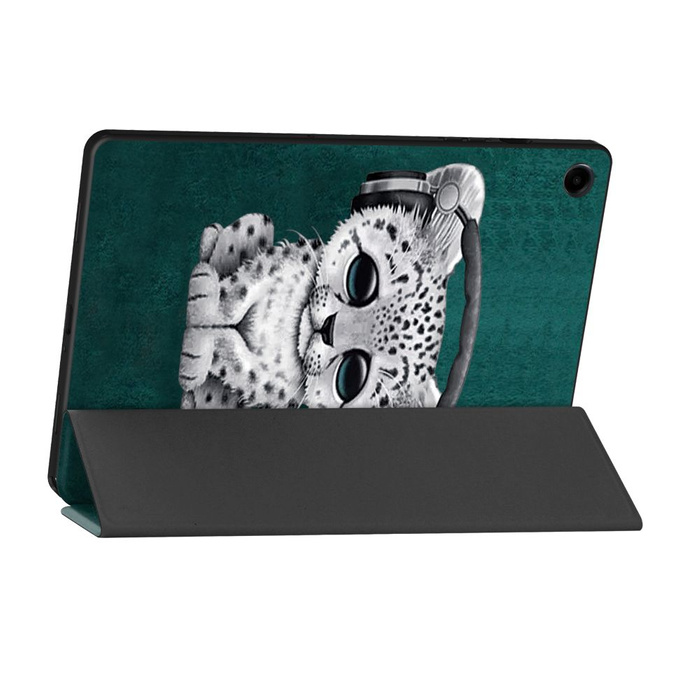 Etui Samsung Galaxy Tab A9+ Plus 11.0 X210 / X215 / X216 Tech-protect Smartcase Sad Cat