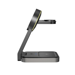 Bezprzewodowa ładowarka magnetyczna QI15W-A28 Tech-Protect 3in1 Magsafe czarna