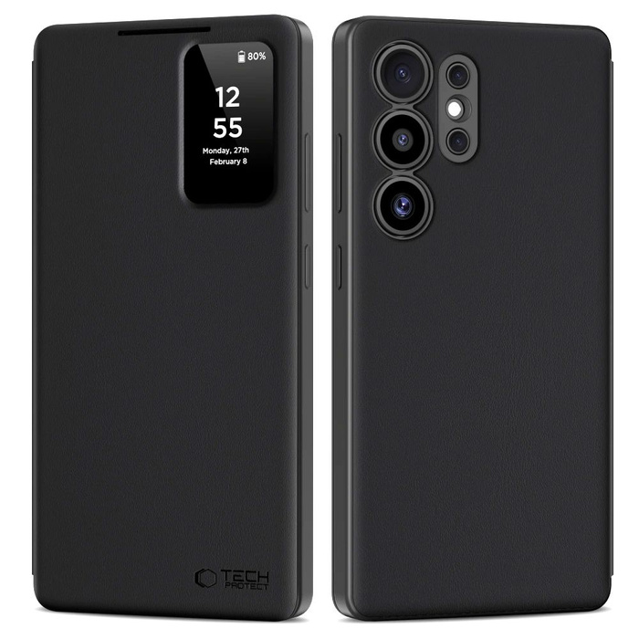 TECH-PROTECT SMART WALLET GALAXY S25 ULTRA MATTE BLACK
