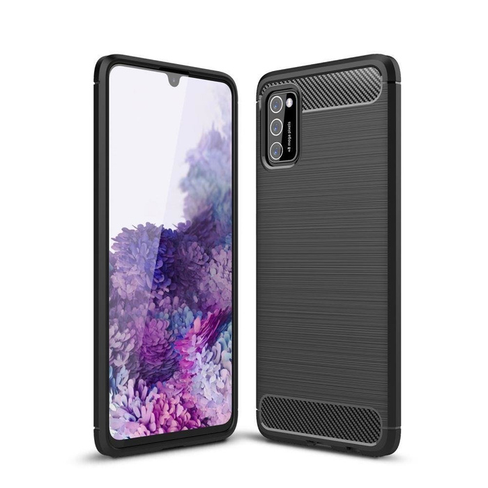 Etui Galaxy A41 TECH-PROTECT Tpucarbon Case Czarne