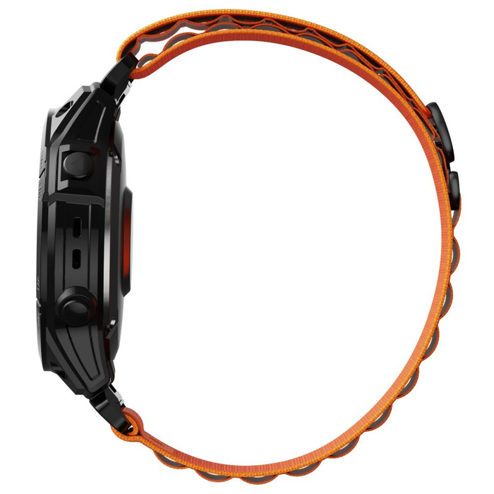 Pasek Garmin Fenix 3 / 5x / 3hr / 5x Plus / 6x / 6x Pro / 7x Tech-protect Nylon Pro pomarańczowy