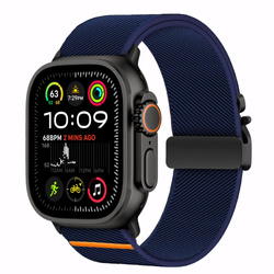 TECH-PROTECT NYLON CLASP APPLE WATCH 6 / 7 / 8 / 9 / 10 / SE / ULTRA 1 / 2 (44 / 45 / 46 / 49 MM) NAVY