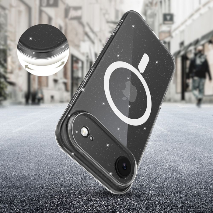 TECH-PROTECT FLEXAIR MAGSAFE IPHONE 17 AIR GLITTER