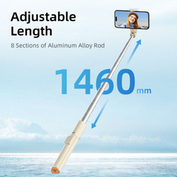 SELFIE STICK STATYW TECH-PROTECT L09S BEŻOWY