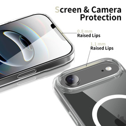 ETUI TECH-PROTECT IPHONE 17 AIR FLEXAIR HYBRID MAGSAFE PRZEZROCZYSTE