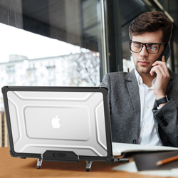 TECH-PROTECT SMARTSHELL PRO MACBOOK AIR 13 M2 / M3 / M4 / 2023-2025 BLACK/CLEAR