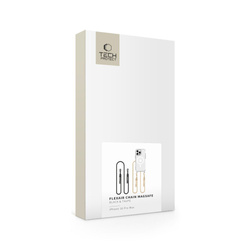 Etui TECH-PROTECT FLEXAIR CHAIN MAGSAFE IPHONE 16 PRO MAX BLACK & TAUPE