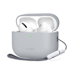 TECH-PROTECT SILICONE APPLE AIRPODS PRO 3 CRAYON GREY