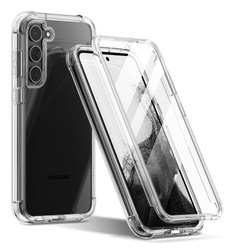 Etui Galaxy S23 Plus Tech-protect Kevlar Clear Case przezroczysty