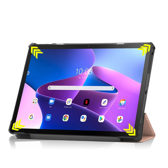 Etui LENOVO TAB M10 PLUS 10.6 3RD GEN TECH-PROTECT SMARTCASE róż złocony