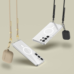 TECH-PROTECT FLEXAIR CHAIN MAGSAFE GALAXY S25 BLACK & TAUPE