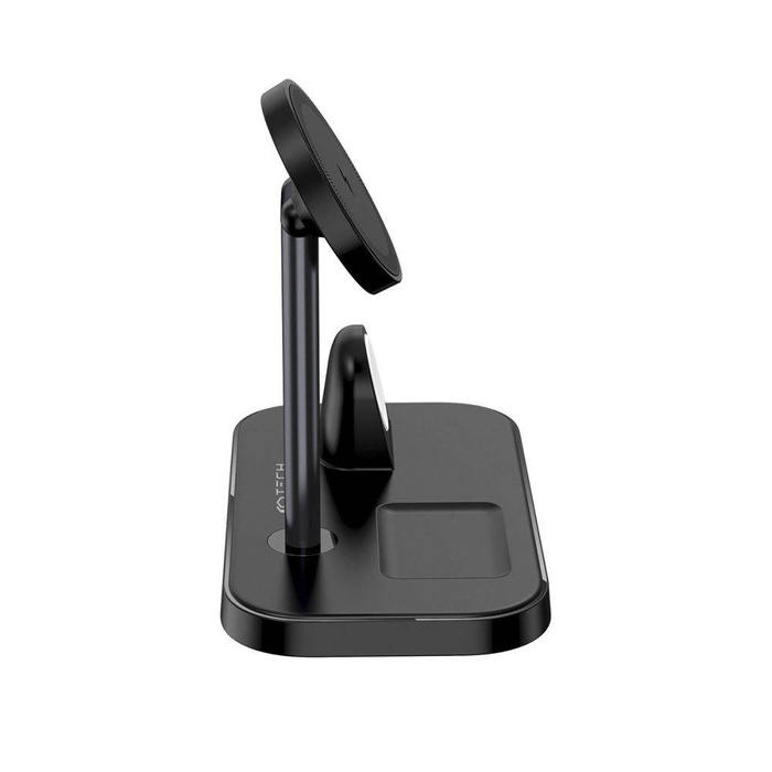 Ładowarka A22 Tech-Protect Qi15W 3in1 Magnetic Magsafe Wireless Czarna