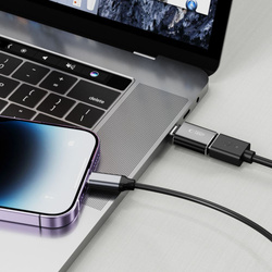 Adapter Ultraboost Tech-Protect Typ-C to USB OTG Czarny