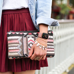 Pasek Apple Watch 4 / 5 / 6 / 7 / SE TECH-PROTECT 38 / 40 / 41 MM Mellow Różowy Piasek