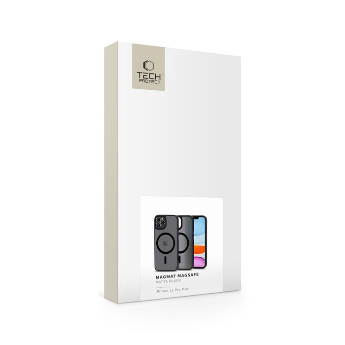 Etui iPhone 11 Pro Max Tech-protect Magmat Magsafe Matowy Czarny