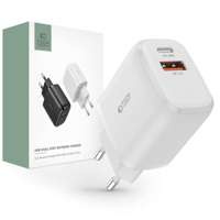 Ładowarka C20W Tech-Protect PD20W/QC3.0 2-port network charger biały