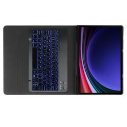 Etui Galaxy Tab S9+ Plus 12.4 X810 / X816b Tech-protect Sc Pen + Keyboard seria Black Case czarne