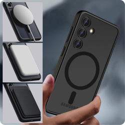 Etui Samsung Galaxy S24+ Plus Tech-protect Magmat Magsafe Matte Czarny Case