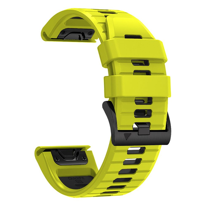 Pasek Garmin Fenix 3 / 5x / 3hr / 5x Plus / 6x / 6x Pro / 7x Tech-protect Iconband Pro limonka/czarny