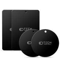 Uchwyt Metalplate Tech-Protect Magnetic Car Mount 4-pack czarny