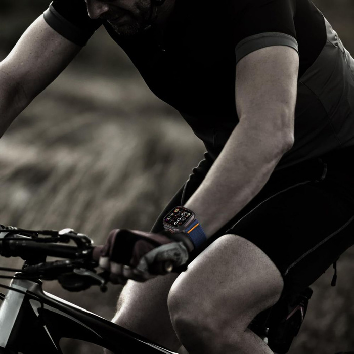 TECH-PROTECT NYLON CLASP APPLE WATCH 6 / 7 / 8 / 9 / 10 / SE / ULTRA 1 / 2 (44 / 45 / 46 / 49 MM) NAVY