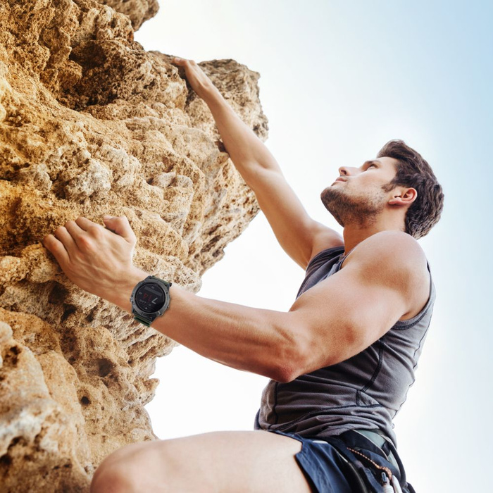 Pasek Garmin Fenix 5 / 6 / 6 Pro / 7 Tech-protect Scout wojskowy zielony