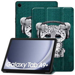 Etui Samsung Galaxy Tab A9+ Plus 11.0 X210 / X215 / X216 Tech-protect Smartcase Sad Cat