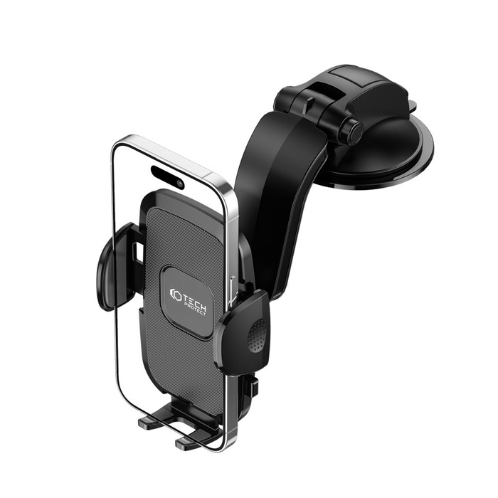 Uchwyt na telefon V3 TECH-PROTECT UNIVERSAL DASHBOARD CAR MOUNT Czarny