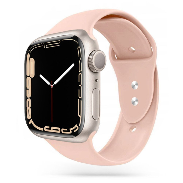 Pasek Apple Watch 1/2/3/4/5/6 TECH-PROTECT Iconband 42/44 MM różowy piaskowy