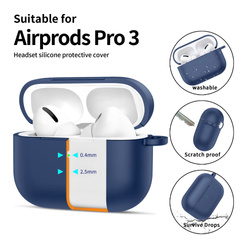 TECH-PROTECT SILICONE HOOK APPLE AIRPODS PRO 3 NAVY BLUE