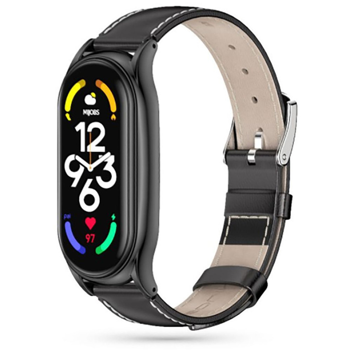 Pasek Xiaomi Mi Smart Band 7 Tech-Protect Herms czarny