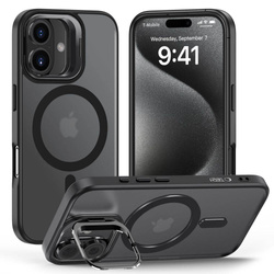Etui TECH-PROTECT MAGSTAND MAGSAFE IPHONE 16 MATTE BLACK