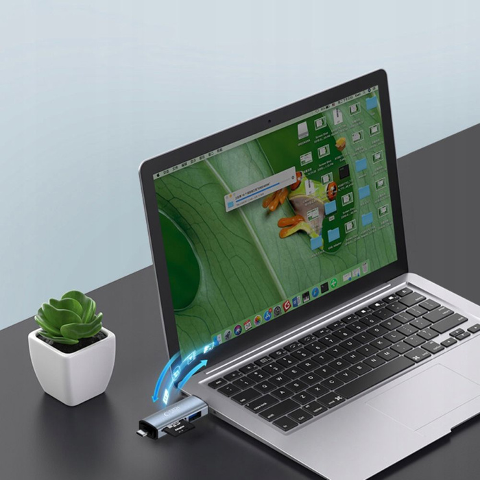 Czytnik kart Ultraboost Tech-Protect Card Reader SD & Micro SD szary