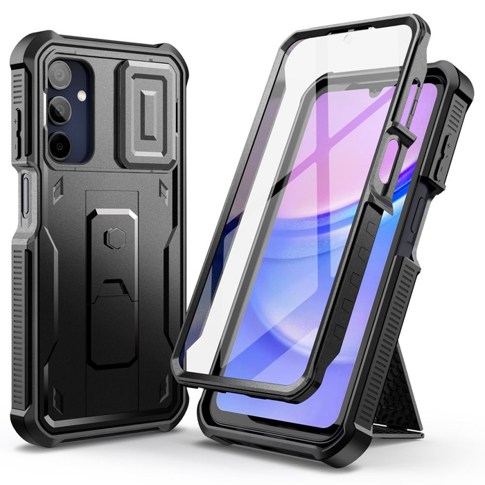 Etui TECH-PROTECT KEVLAR CAM+ GALAXY A15 4G / 5G BLACK