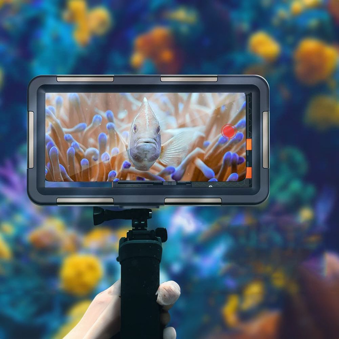 Etui Universal Tech-Protect IPX8 Diving Waterproof Case wodoodporne czarne