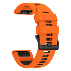 Pasek Garmin Fenix 3 / 5x / 3hr / 5x Plus / 6x / 6x Pro / 7x Tech-protect Iconband Pro pomarańczowy/czarny