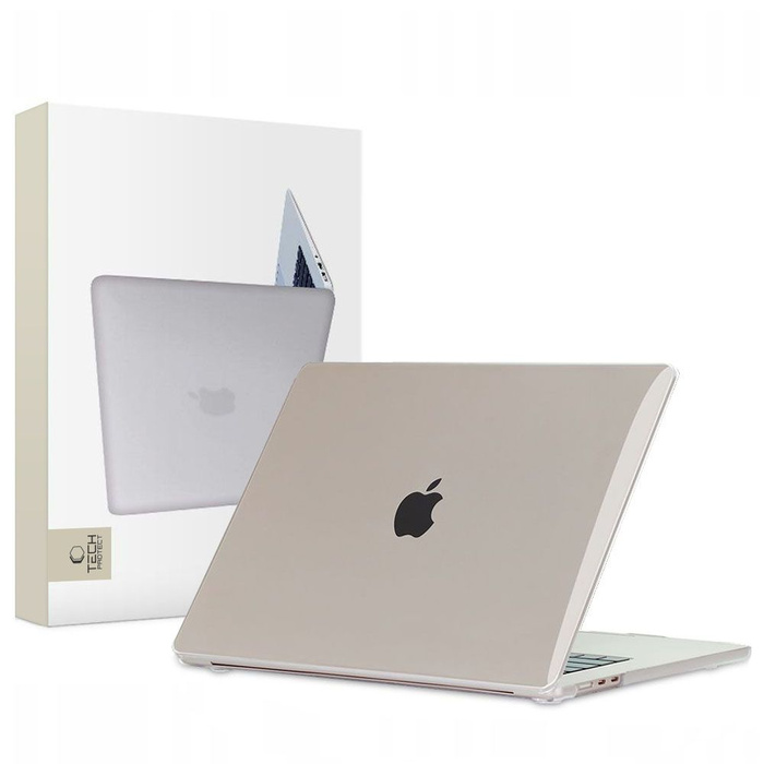 Etui Macbook Air 15 Tech-Protect Smartshell 2023 Przezroczyste