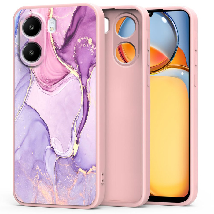 Etui Xiaomi Redmi 13C / Poco C65 Tech-protect Mood Marble Case w kolorze marmuru